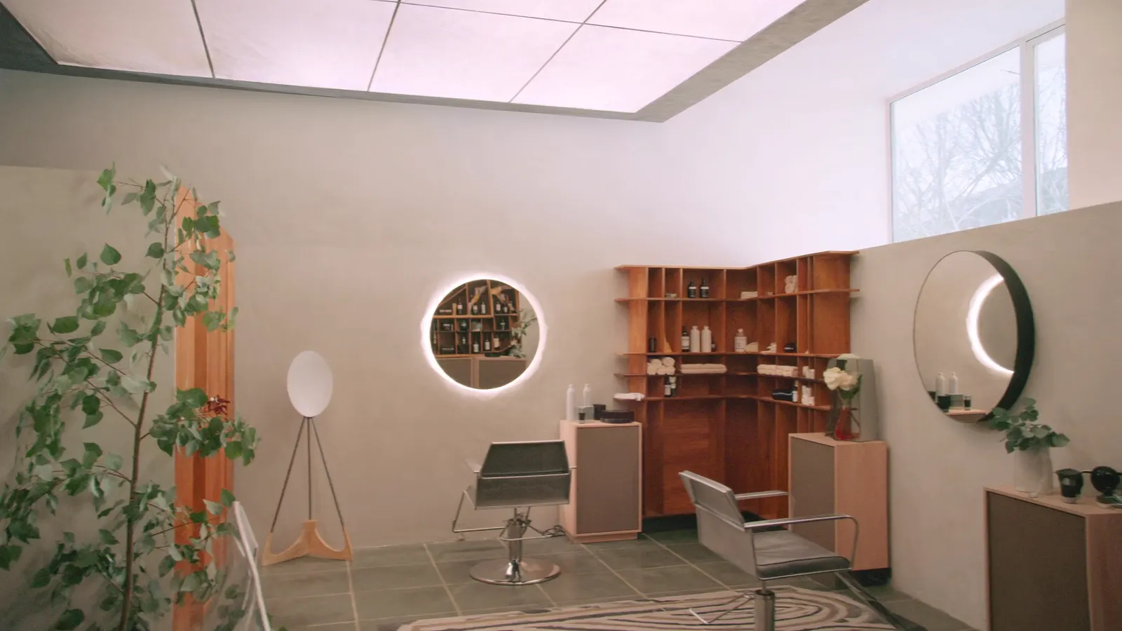 Un salón de belleza